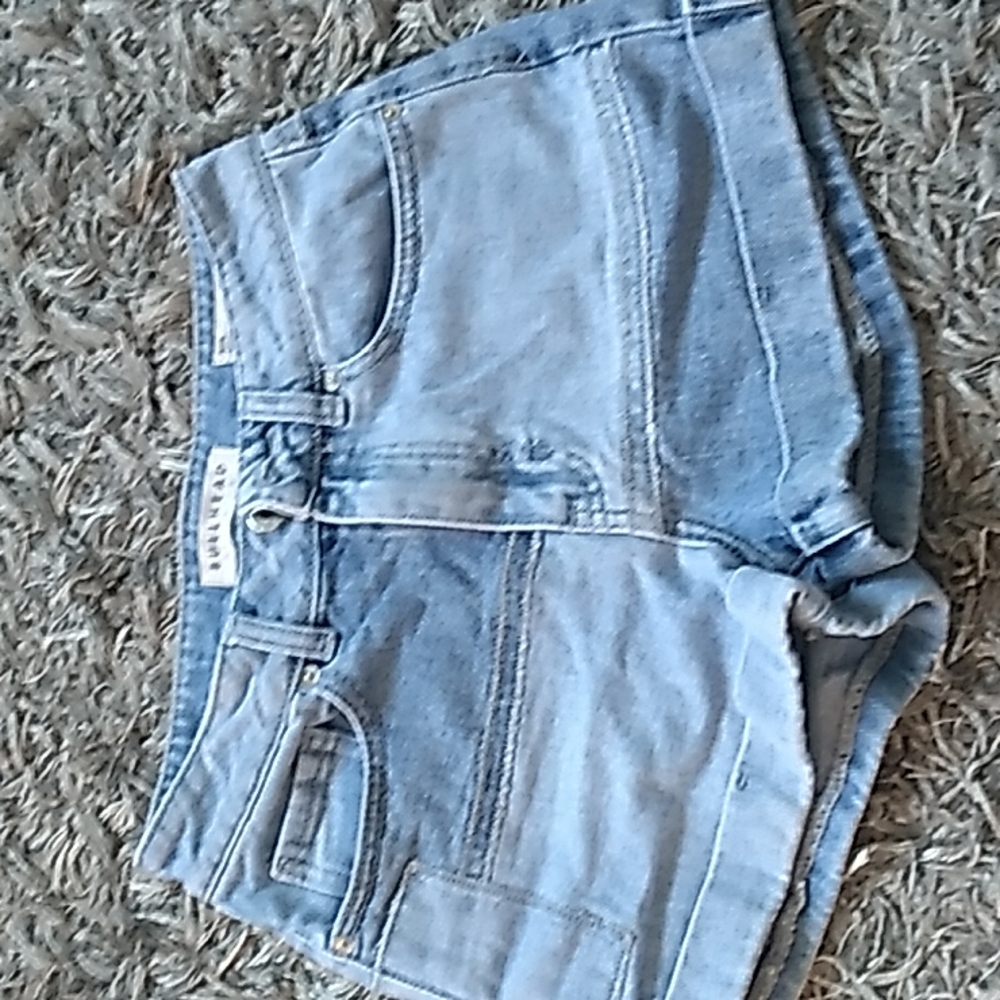 Blue jean shorts